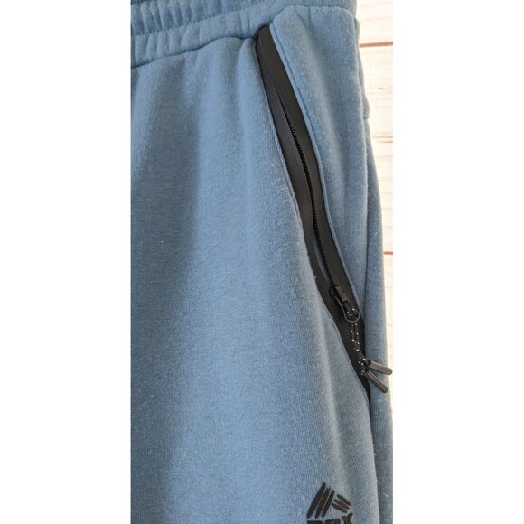 RBX Men's Fleece Jogger Pants Teal Bonded Pockets Drawstrings 30" Inseam Size M - Picture 4 of 10